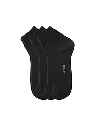 CAMANO | Calcetines invisibles para hombre, paquete de 3 | Negro
