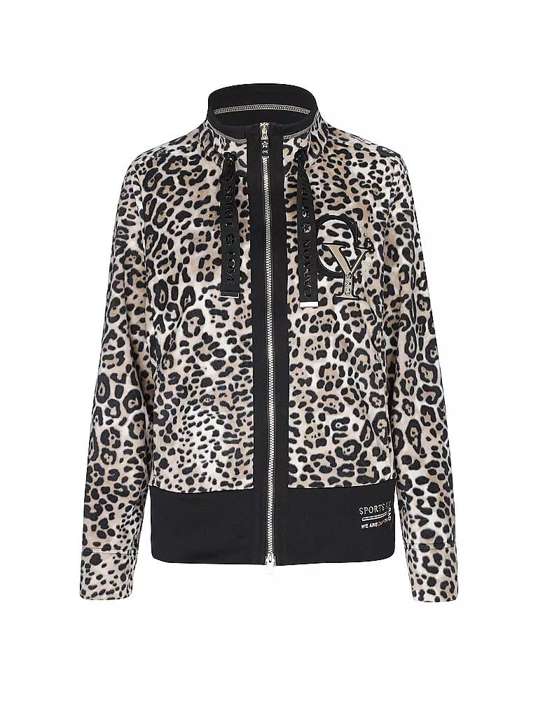 CANYON | Damen Sweatjacke Leo | Camel