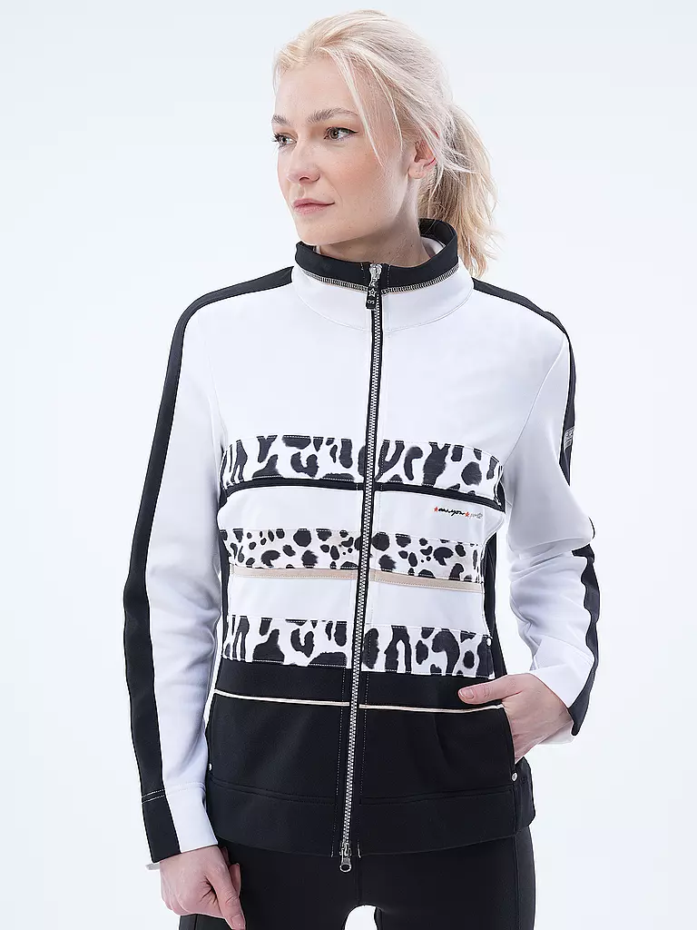 CANYON | Damen Sweatjacke | Blanco