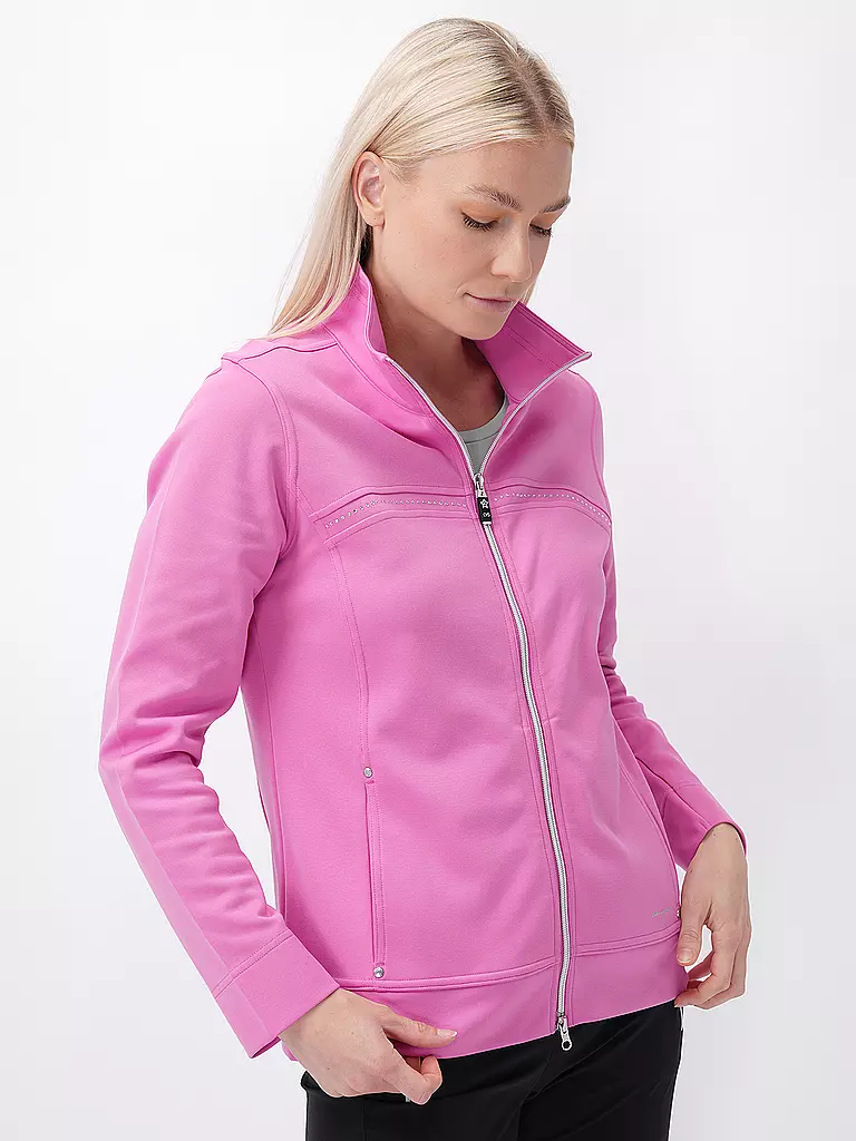CANYON | Damen Sweatjacke | Fucsia