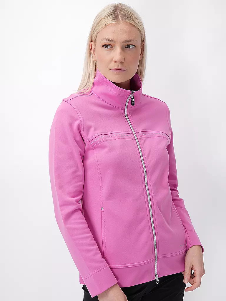 CANYON | Damen Sweatjacke | Fucsia
