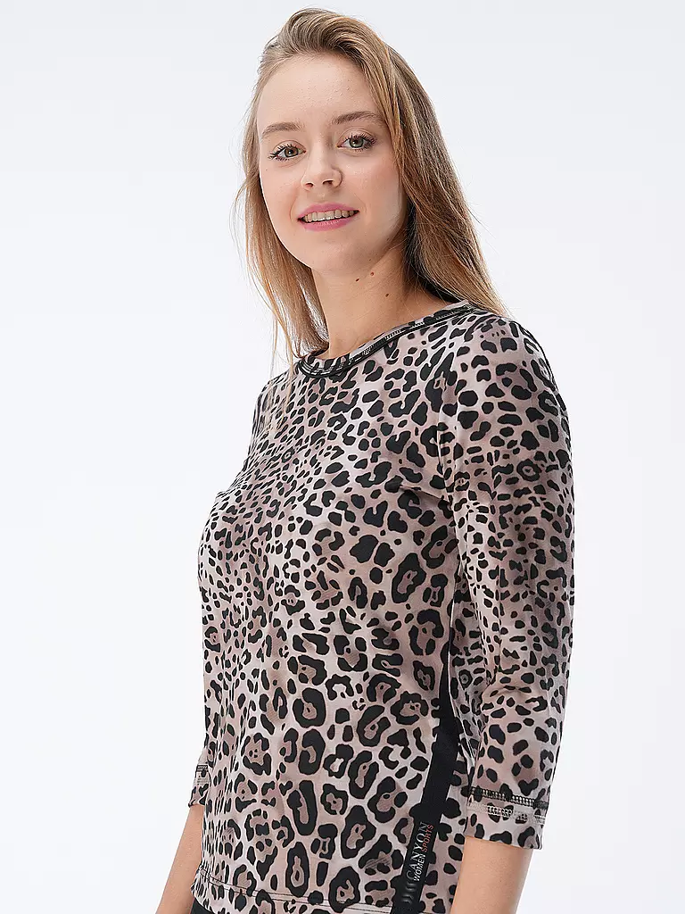 CANYON | Damen T-Shirt Leo 3/4 | Camel