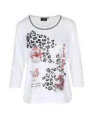 CANYON | Damen T-Shirt Leo Print | Blanco