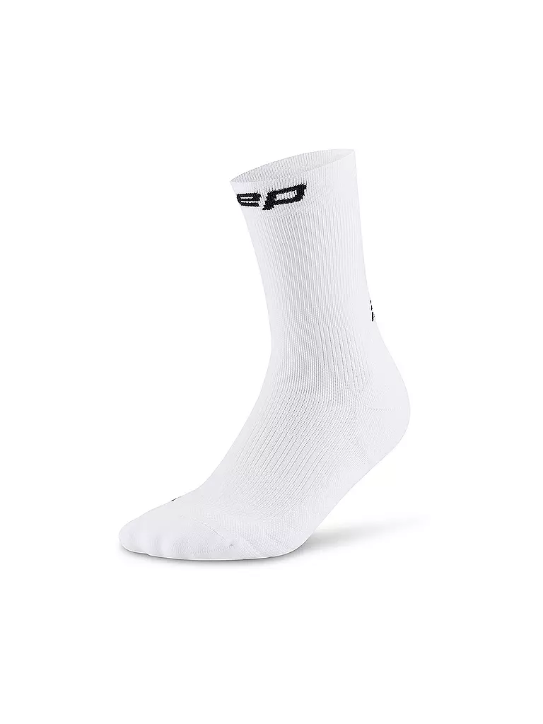 CEP | Calcetines de running para mujer Mid Cut 5.0 | Blanco