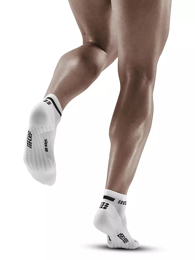 CEP | Herren Laufsocken Low Cut Socks 4.0 | Blanco