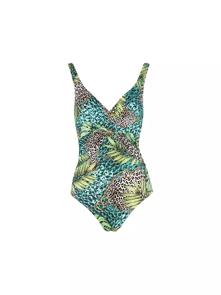 CHARMLINE | Badeanzug de Damen | Verde oscuro