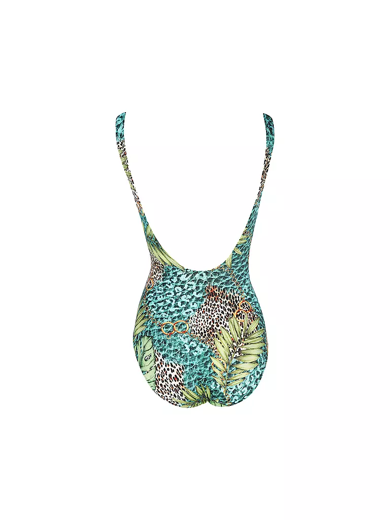 CHARMLINE | Badeanzug de Damen | Verde oscuro