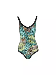 CHARMLINE | Badeanzug de mujer | Verde oscuro