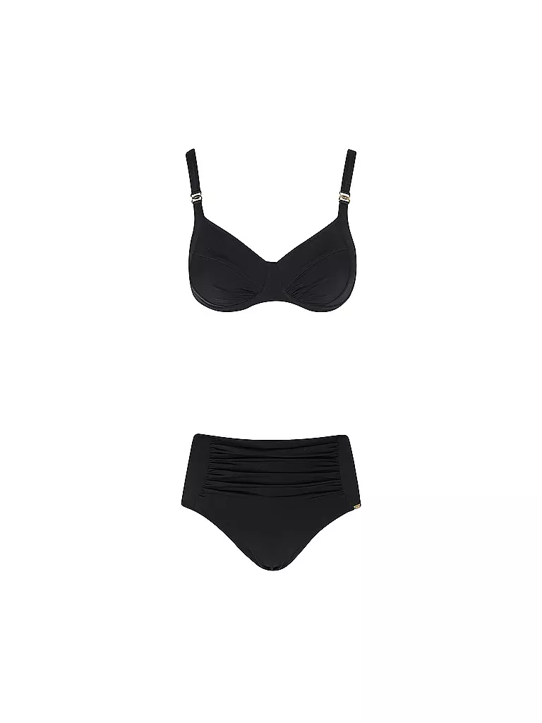CHARMLINE | Bikini liso de mujer | Negro