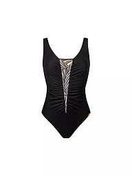 CHARMLINE | Damen Badeanzug GOLDEN REFLECTION | Negro