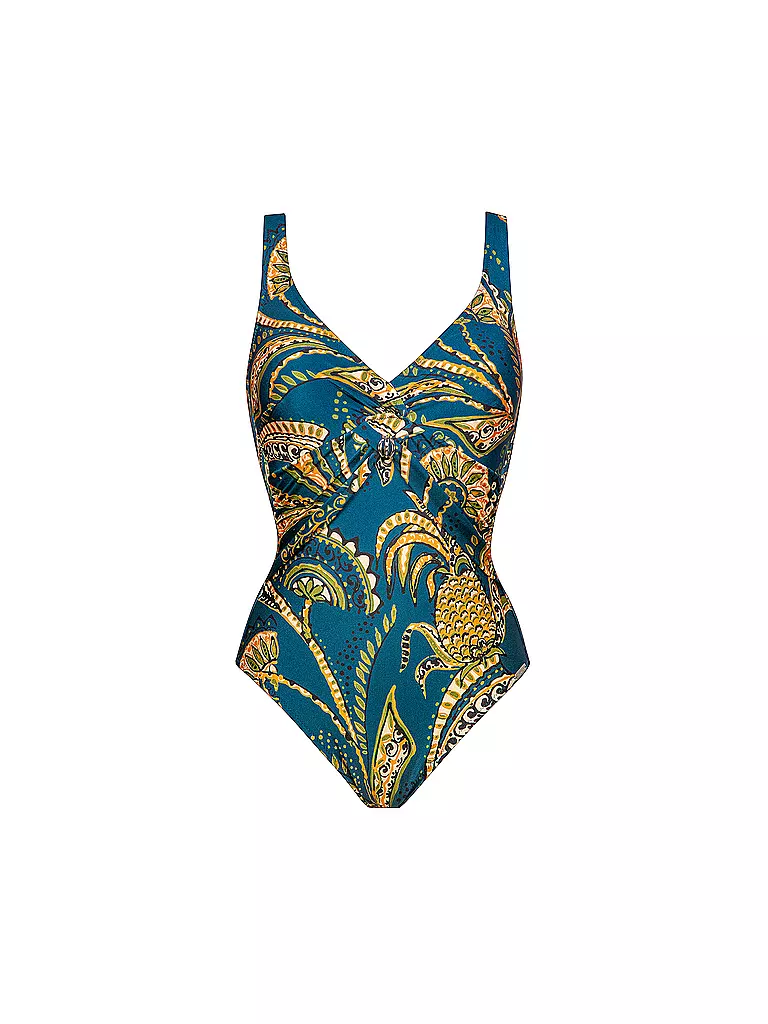 CHARMLINE | Damen Badeanzug | Petróleo