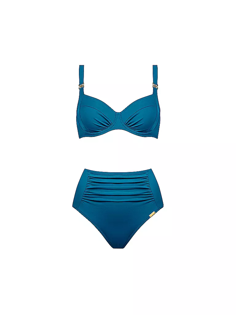 CHARMLINE | Damen Bikini Uni | Petróleo