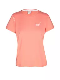 CHILLAZ | Camiseta de escalada Iseo para mujer | Coral