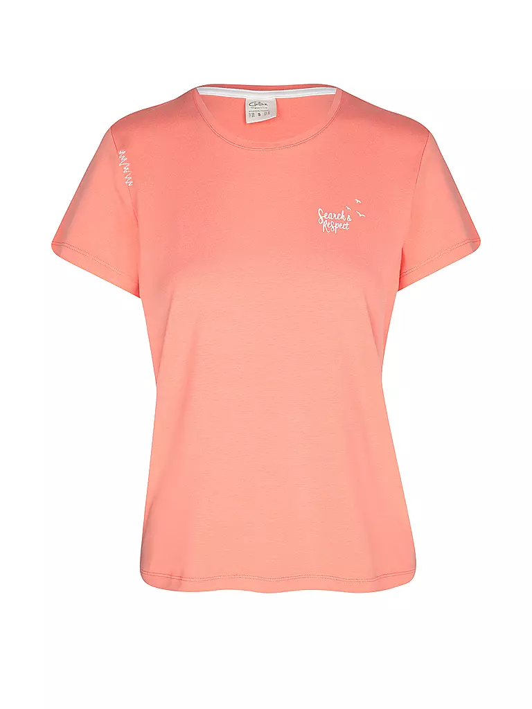 CHILLAZ | Camiseta de escalada Iseo para mujer | Coral