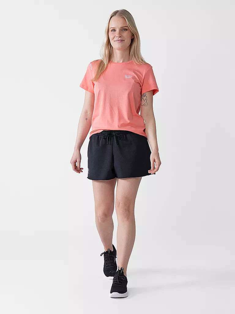 CHILLAZ | Camiseta de escalada Iseo para mujer | Coral