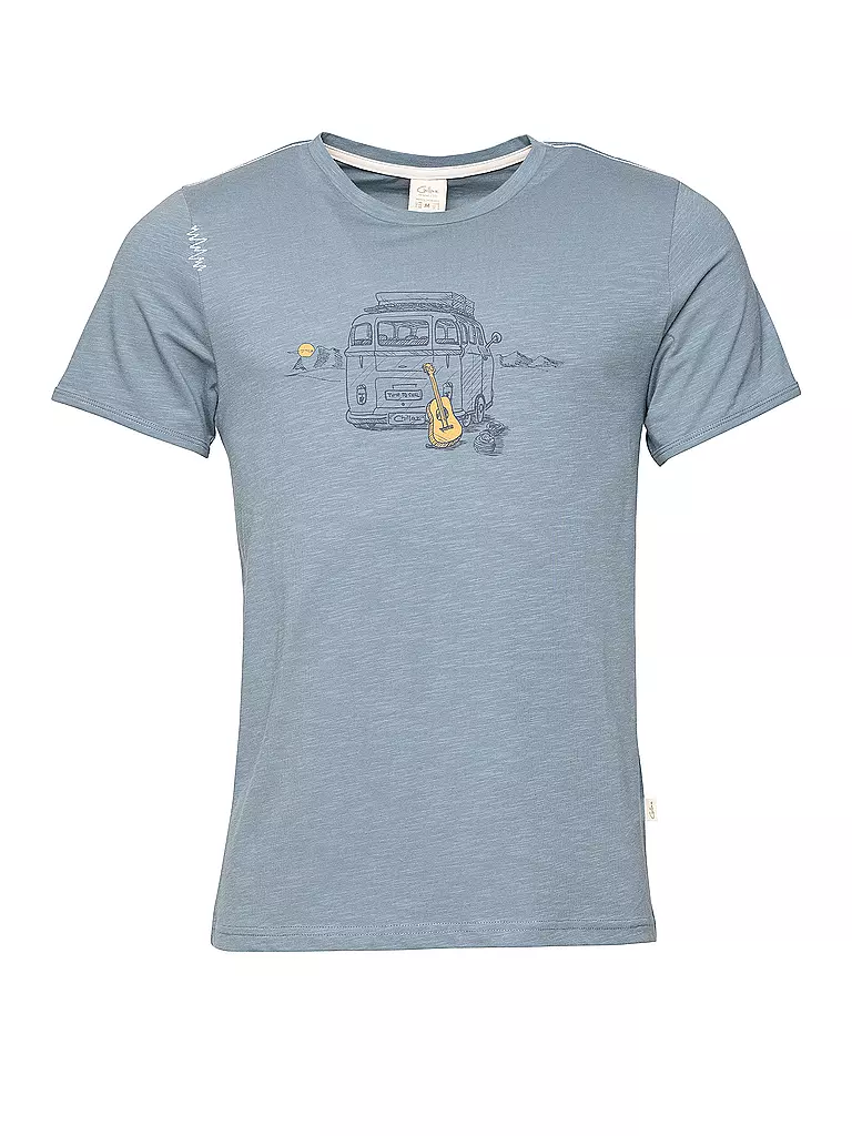 CHILLAZ | Camiseta de escalada para hombre Out in Nature | Petróleo