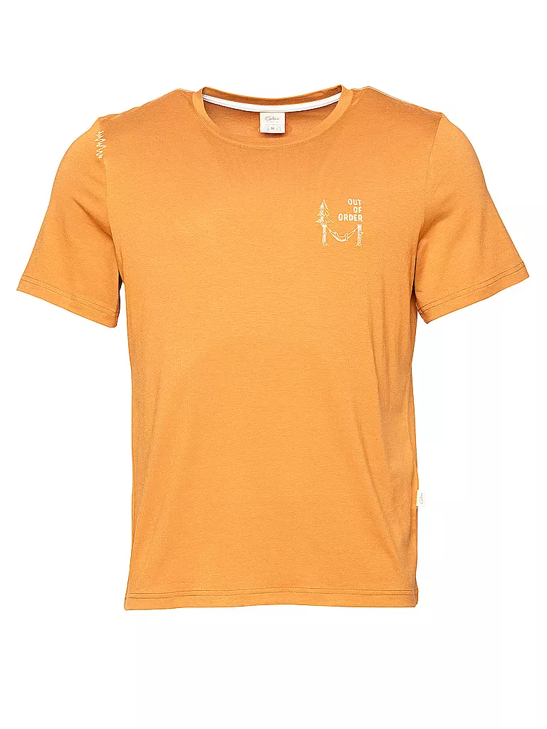 CHILLAZ | Camiseta de escalada para hombre Out Of Order | Naranja