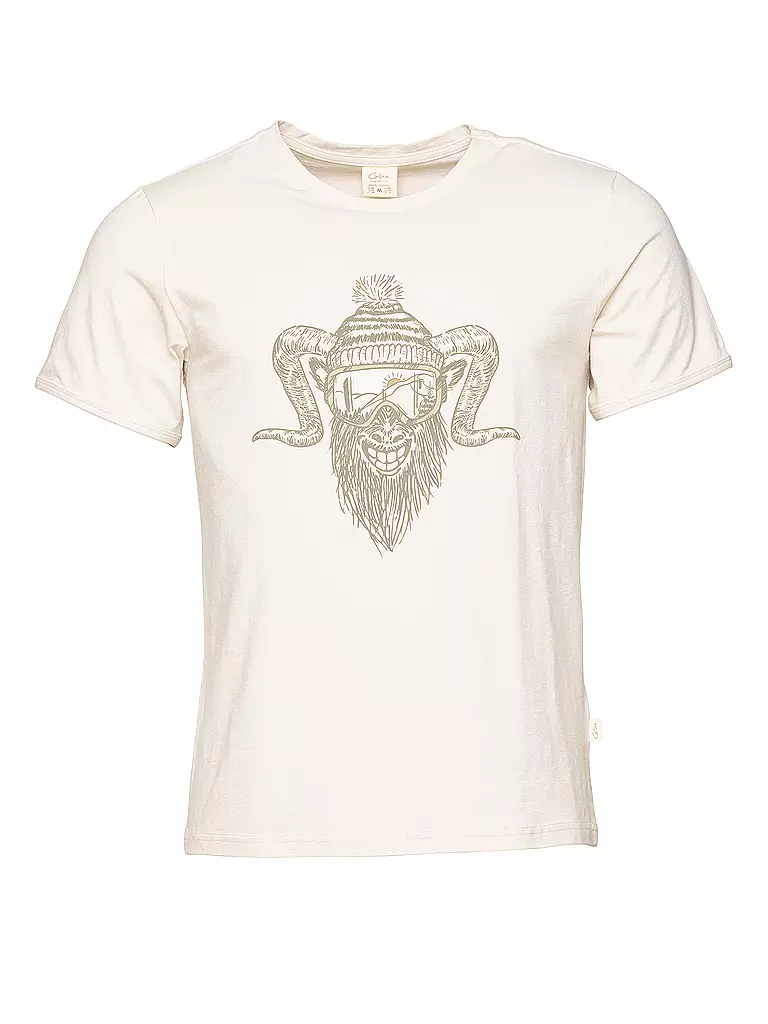 CHILLAZ | Camiseta de escalada para hombre Rock Hero | Beige
