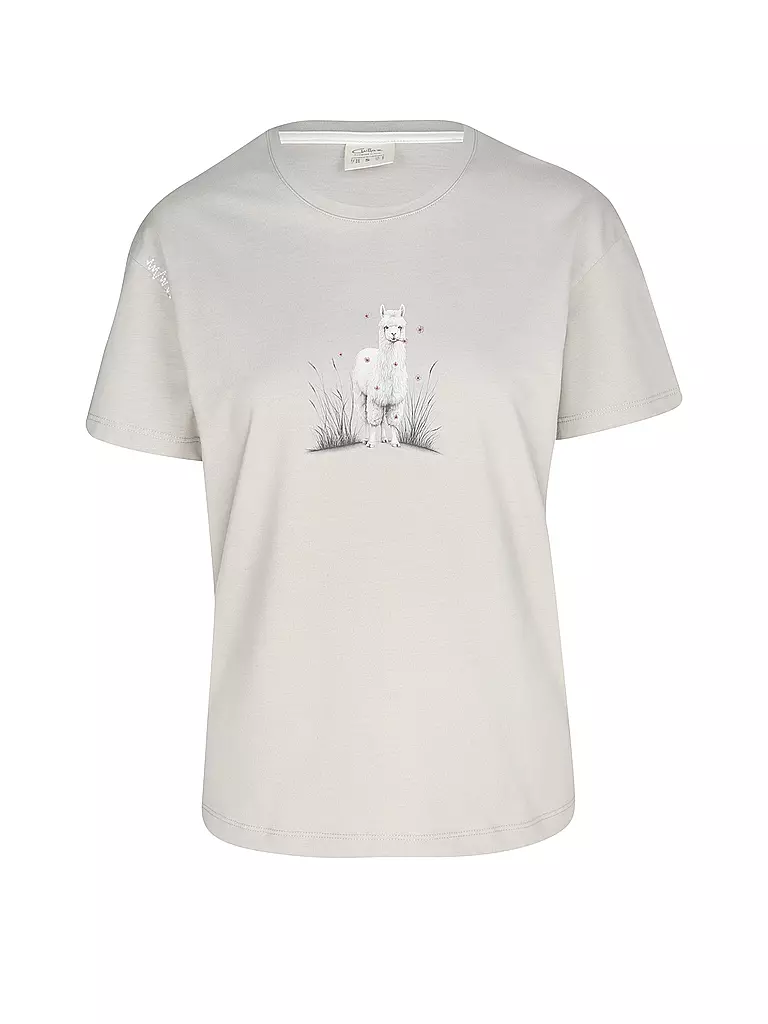 CHILLAZ | Camiseta de escalada para mujer Alpaca Meadow | Beige
