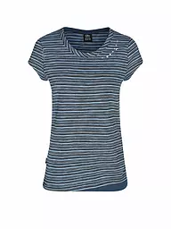 CHILLAZ | Camiseta de escalada para mujer Fancy Flower | Azul oscuro