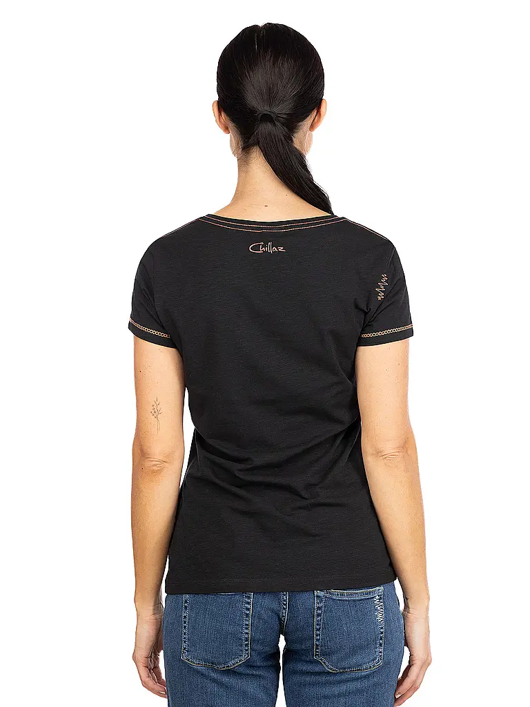 CHILLAZ | Camiseta de escalada para mujer Gandia Talk Chalk |