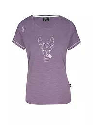 CHILLAZ | Camiseta de escalada para mujer Happy Alpaca | Lila
