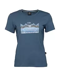 CHILLAZ | Camiseta de escalada para mujer Iseo Time to Chill | Azul oscuro