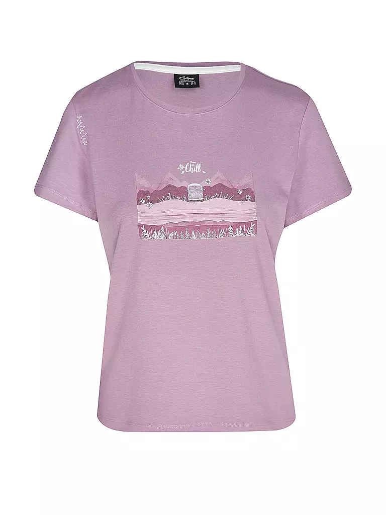 CHILLAZ | Camiseta de escalada para mujer Time to Chill | Lila