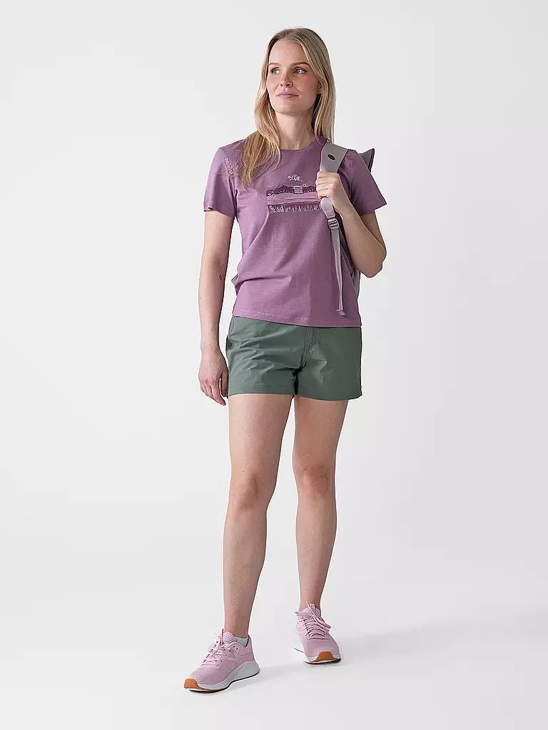 CHILLAZ | Camiseta de escalada para mujer Time to Chill | Lila