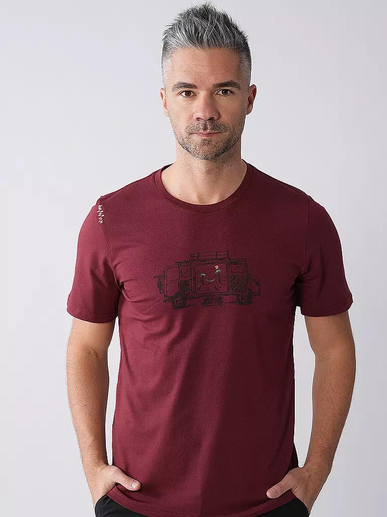 CHILLAZ | Camiseta de escalada Van Life para hombre |
