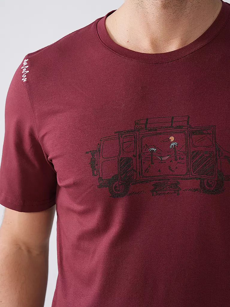 CHILLAZ | Camiseta de escalada Van Life para hombre |