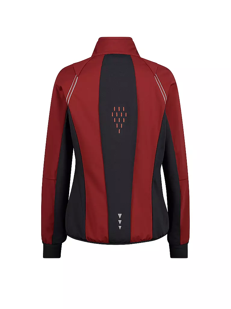CMP |  Damen Touren Softshelljacke Light  | Rojo oscuro