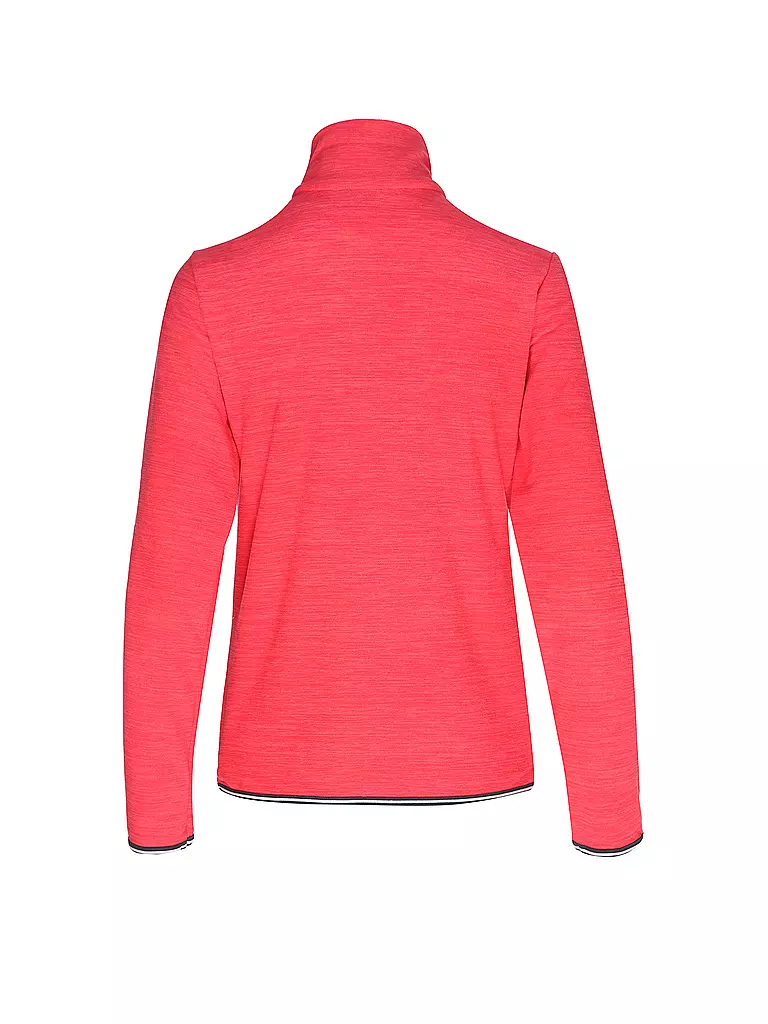 CMP | Camiseta interior con cremallera para mujer | Rojo