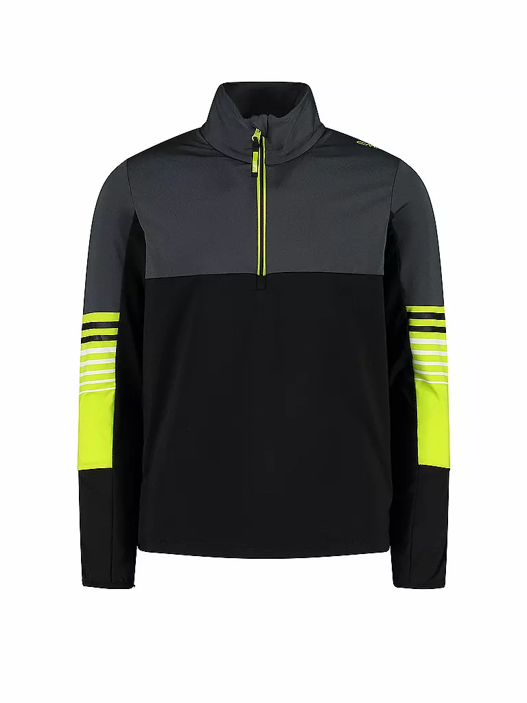 CMP | Camiseta interior con cremallera para niño | Negro