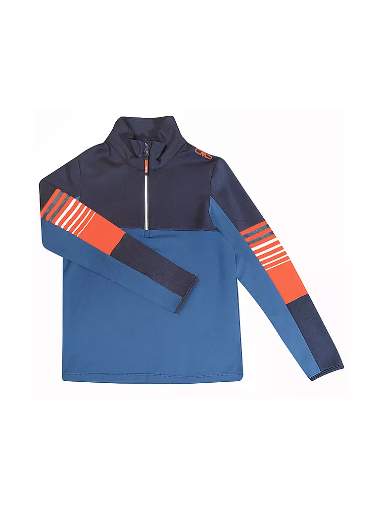 CMP | Camiseta interior con cremallera para niño | Azul