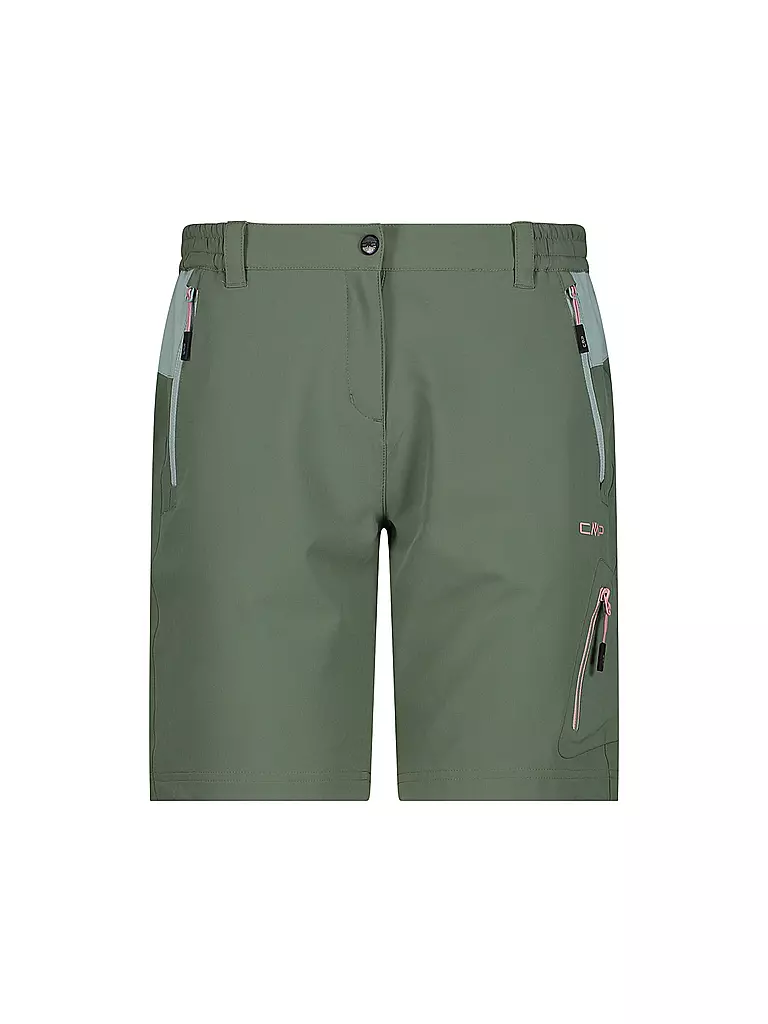 CMP | Damen Short Bermuda Stretch | Verde oscuro