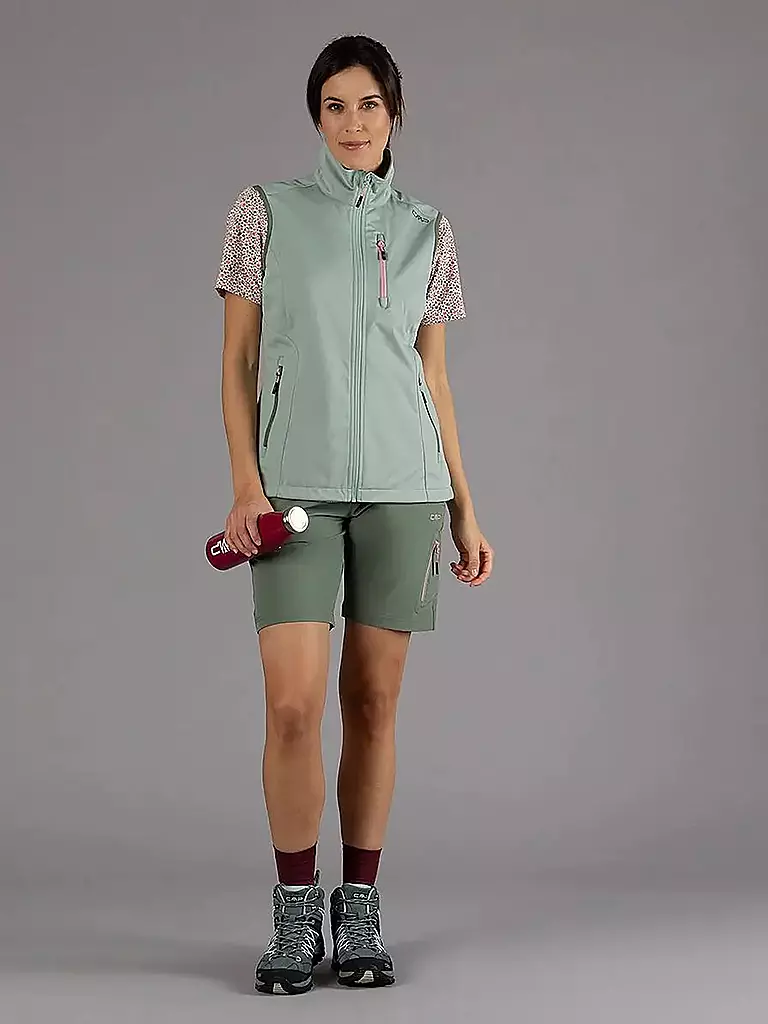 CMP | Damen Short Bermuda Stretch | Verde oscuro