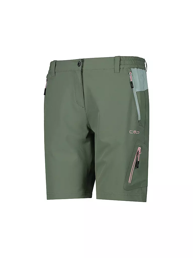 CMP | Damen Short Bermuda Stretch | Verde oscuro