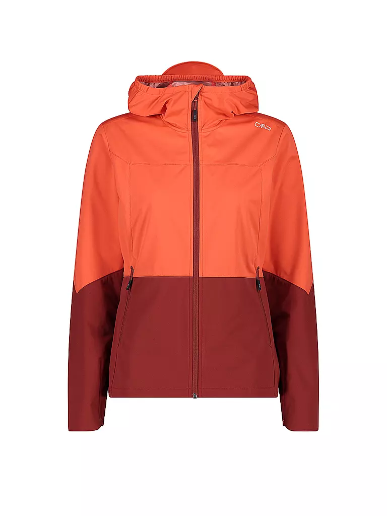 CMP | Damen Softshelljacke Extralight Hoodie | Coral