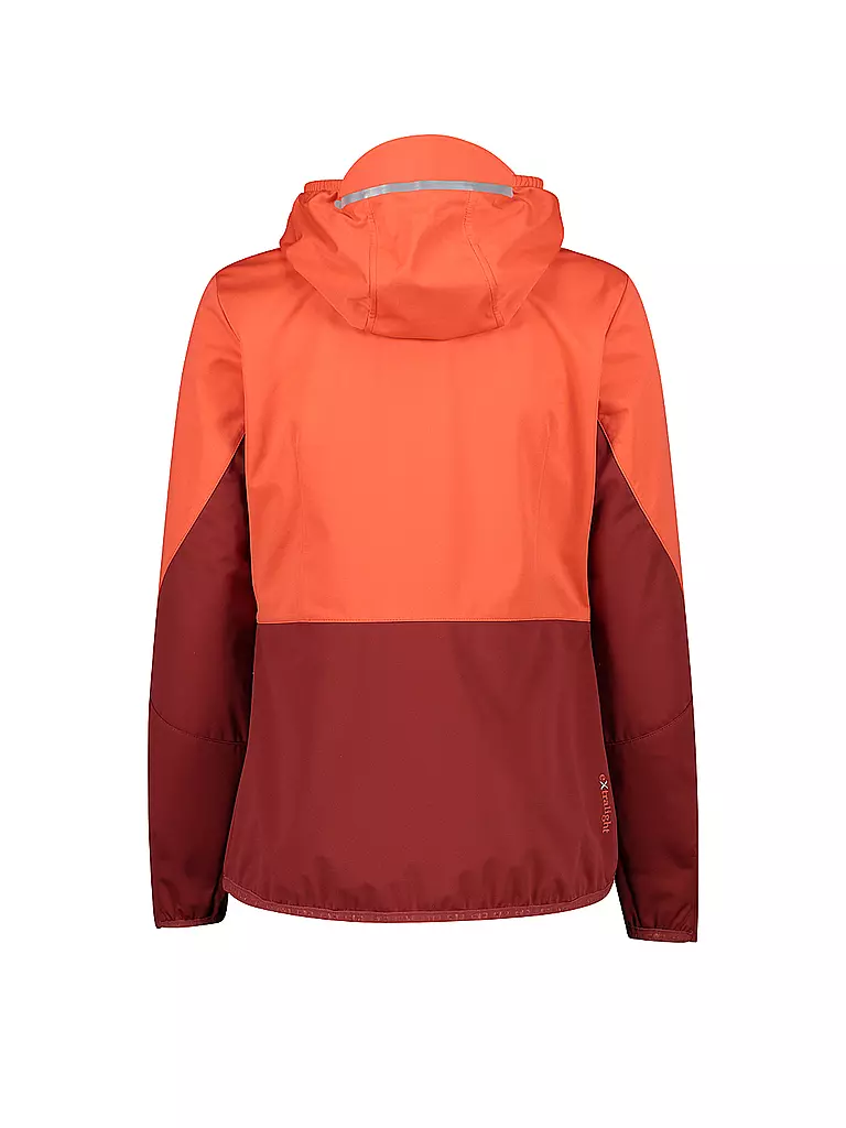 CMP | Damen Softshelljacke Extralight Hoodie | Coral