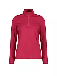 CMP | Damen Unterzieh Zipshirt Sweat Softtech | Rojo