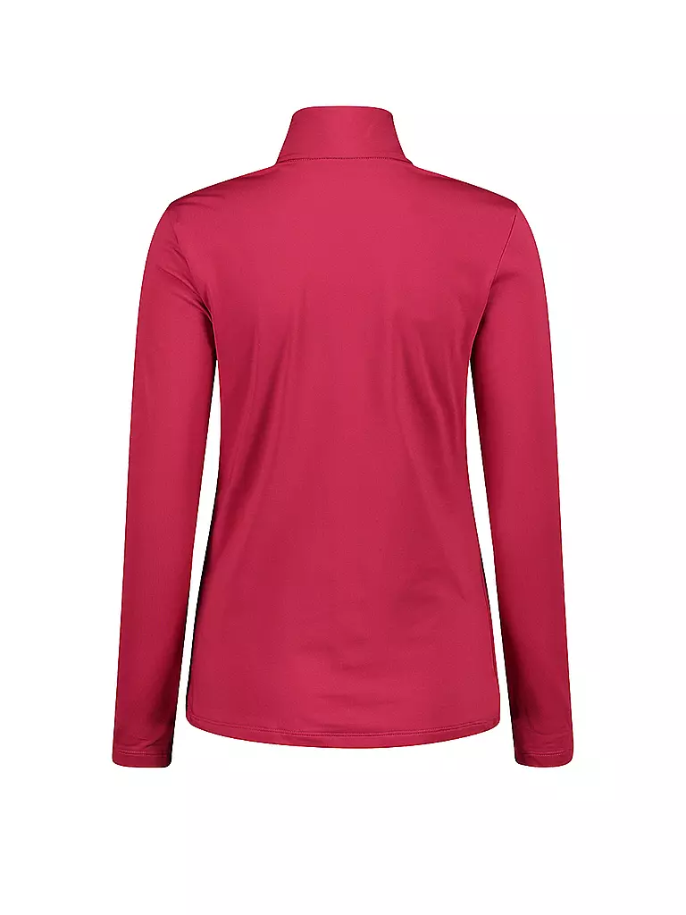 CMP | Damen Unterzieh Zipshirt Sweat Softtech | Rojo