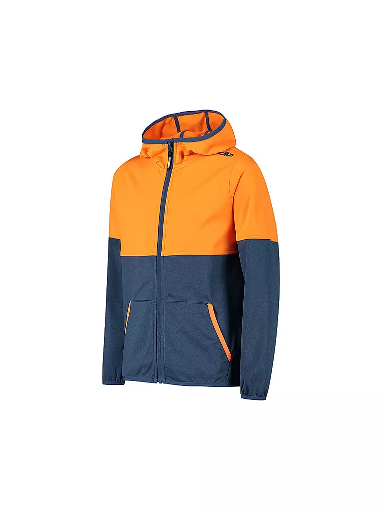 CMP | Jungen Wanderjacke Stretch Hoodie | Naranja