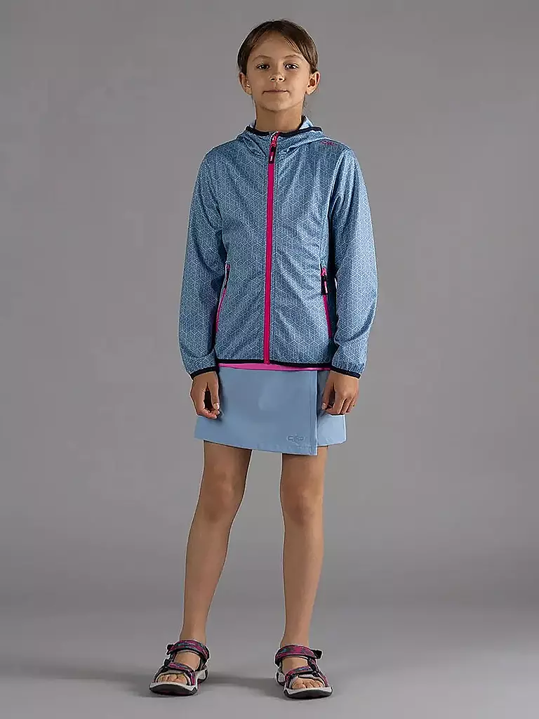 CMP | Mädchen Softshelljacke Light  Hoodie | Azul claro