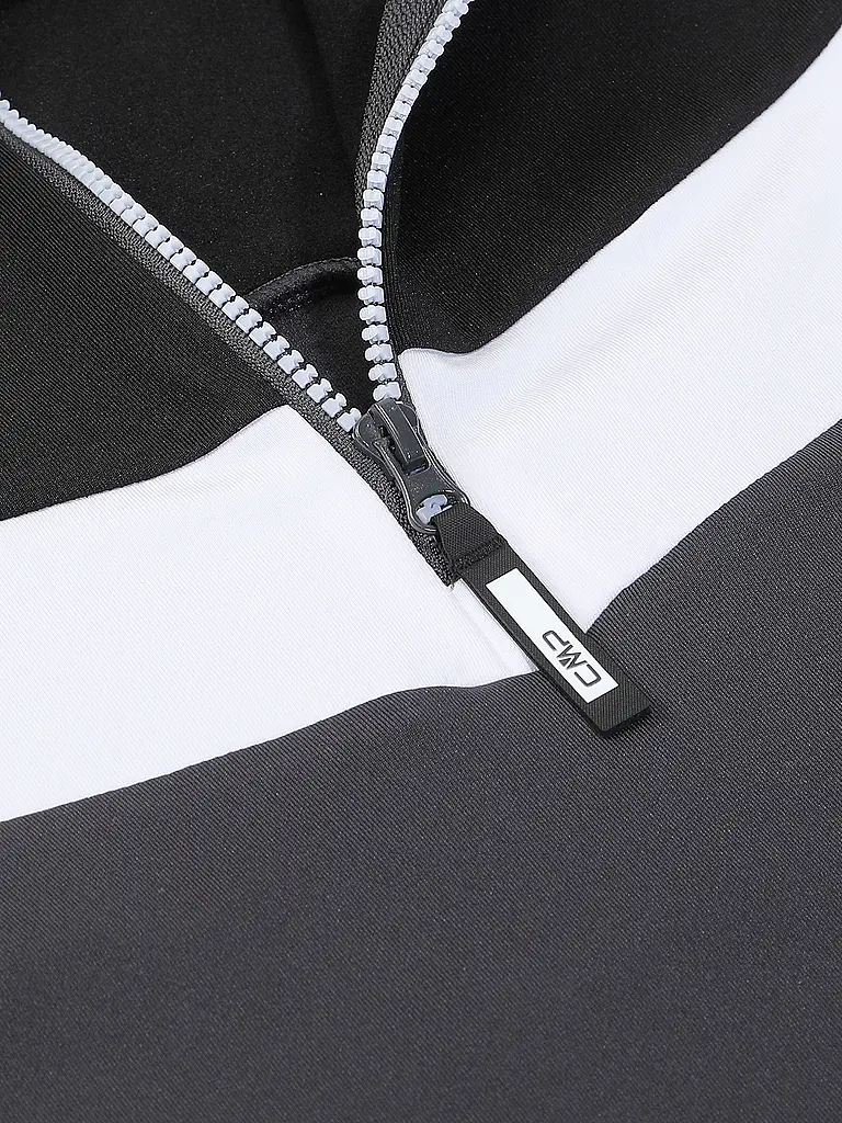 CMP | Nombre del producto: Camiseta interior con cremallera para niño
Marca: CMP
Color: negro
Categorías: Niños

Material: Fibra sintética, elástico | Negro