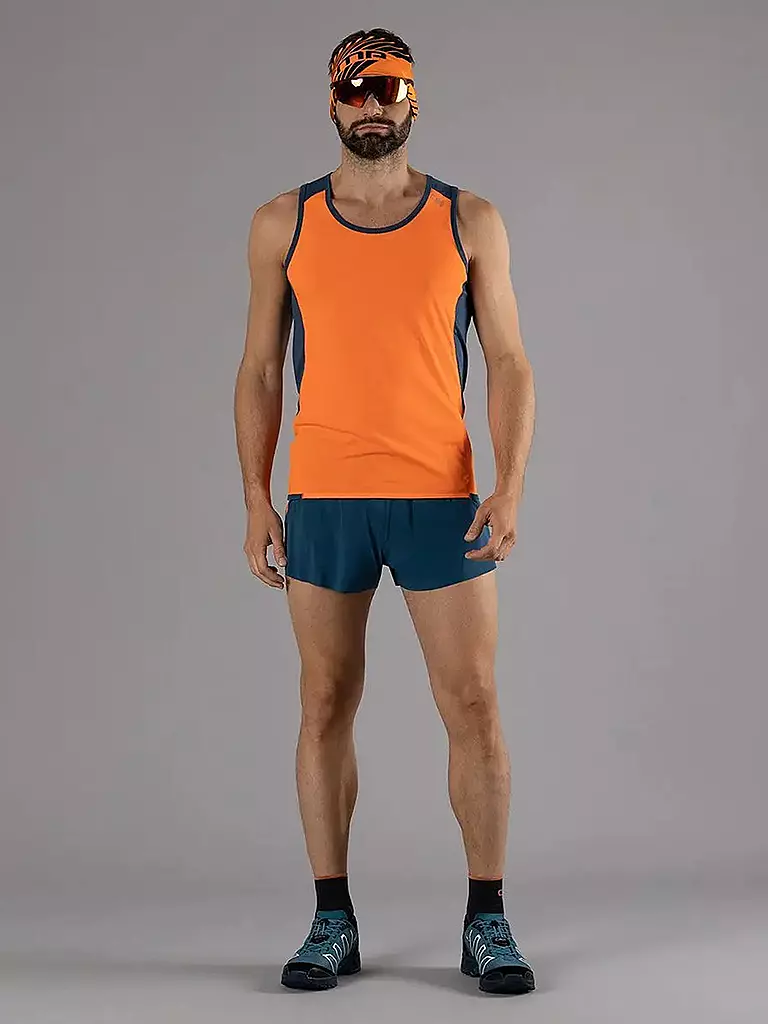 CMP | Stirnband Stretch Jersey Logo | Naranja