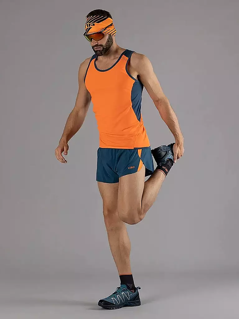 CMP | Stirnband Stretch Jersey Logo | Naranja