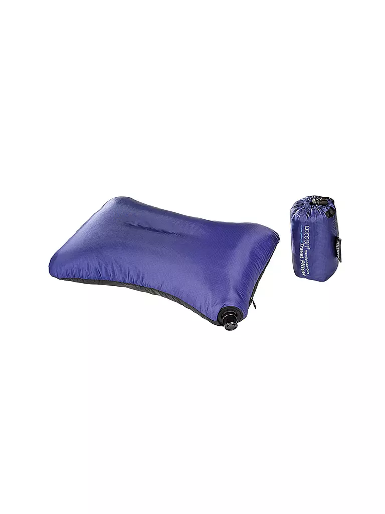 COCOON | Almohada de viaje Aircore Pillow Microlight | Azul