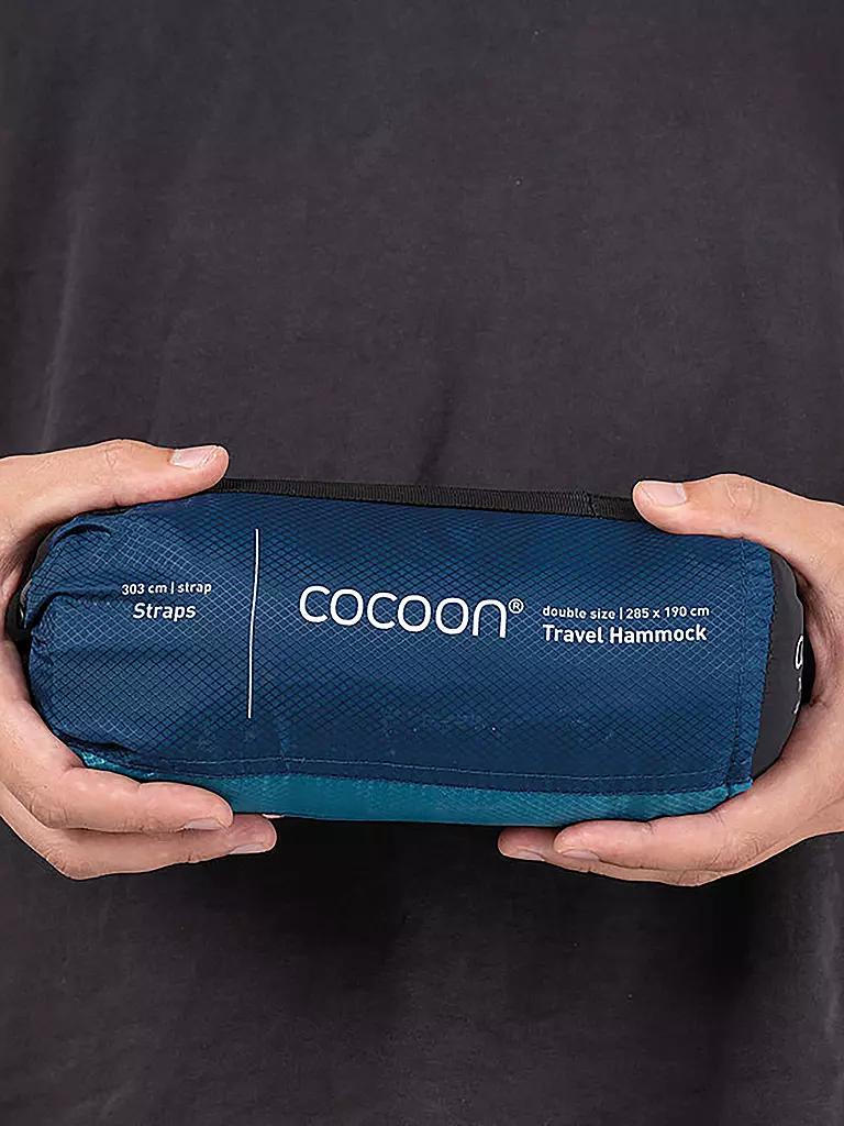 COCOON | Hamaca Travel Hammock Double | Azul