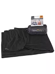 COCOON | Manta de viaje Travel Blanket de lana merina/seda 180*140CM | Negro